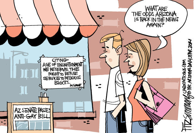 Daily Fitz Cartoon:The pride of Arizona